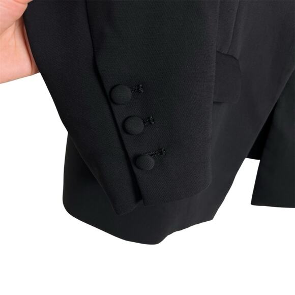 Good American Black Fit and Flatter Blazer 5/XXL Single-Breasted - Picture 6 of 9